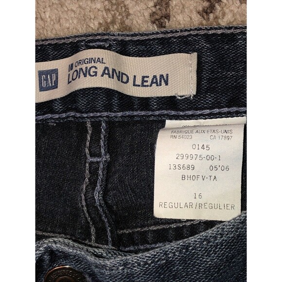 Gap Original Long & Lean Women Jeans Size 16 - Picture 7 of 11